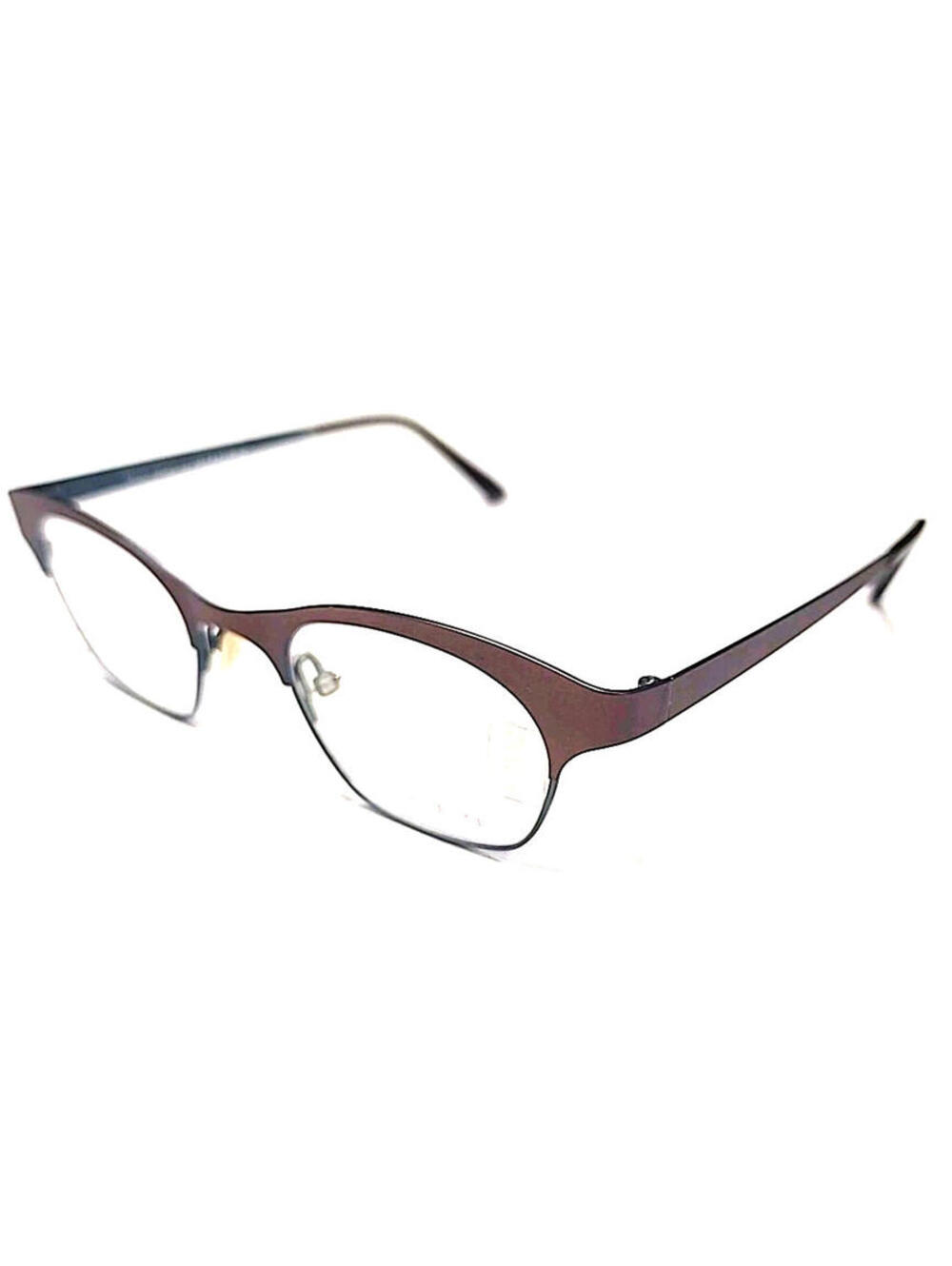 Roger SJAK COL 2 Small Brown Blue Fade Square Cat Eye Eyeglasses 43-21 New